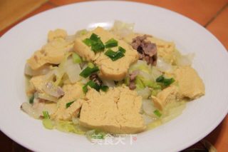 Frozen Tofu in Broth recipe