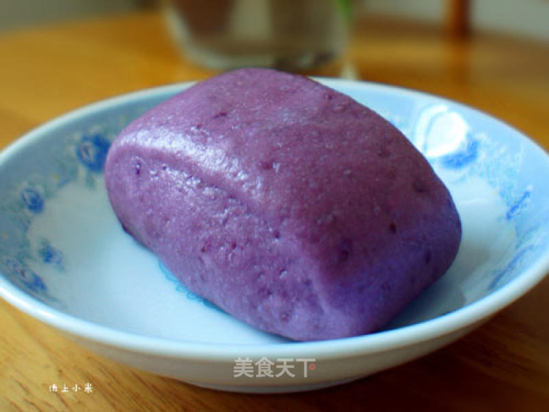 【purple Sweet Potato Mantou】 recipe