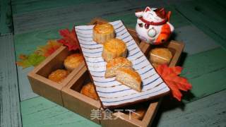 Cantonese-style Coconut Milk Fragrant Mooncakes recipe