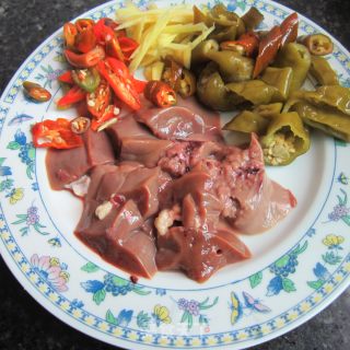 Hot and Sour Chicken Liver recipe