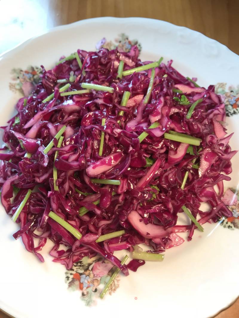 Sweet and Sour Purple Cabbage recipe