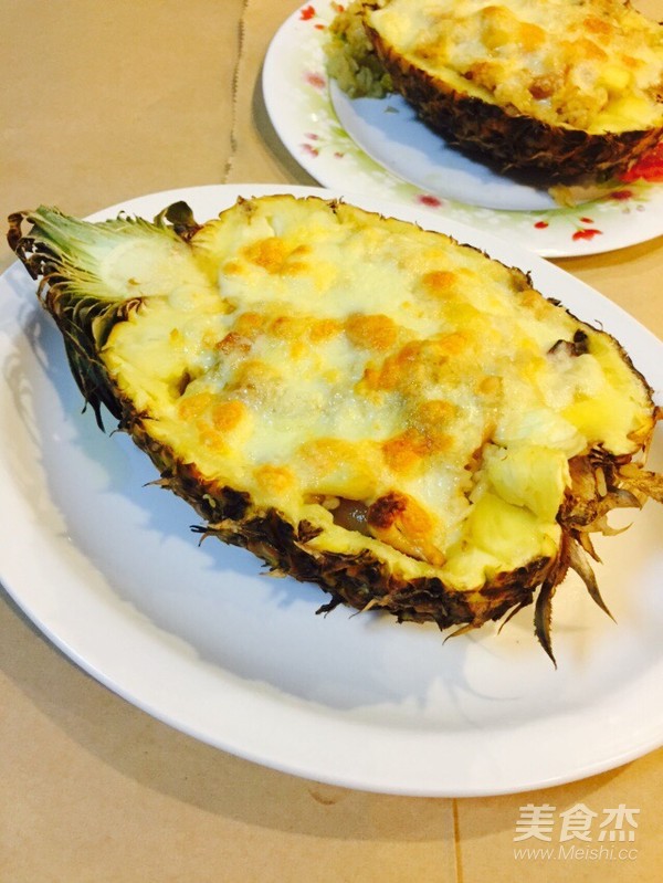 Pineapple Baked Rice recipe