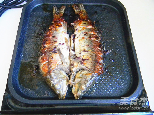 Grilled Fish with Scallions recipe