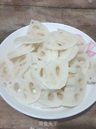 Stir-fried Lotus Root recipe