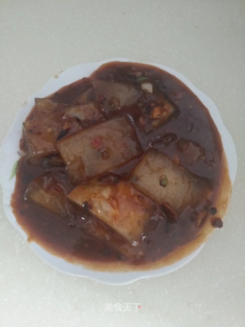Stir-fried Jelly with Homemade Jelly recipe