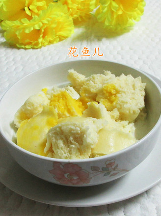 Custard Corn Bun Pudding recipe