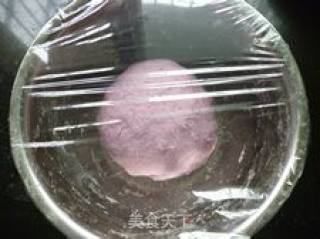 Natural Colored Purple Sweet Potato Steamed Buns recipe