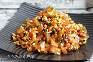 Finger Sucking Aftertaste Fried Beef Tendon recipe