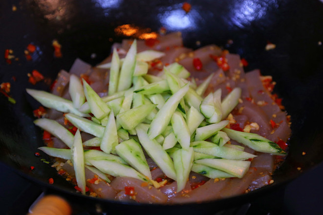 Stir-fried Konjac Tofu with Chopped Pepper recipe