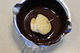 Chocolate Soft Heart Pie-depp Baking Lab recipe