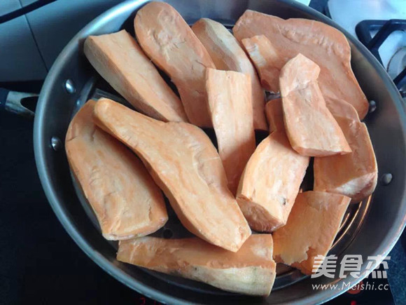 Homemade Dried Sweet Potatoes recipe