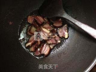 Home-cooked and Delicious Dish-stir-fried String Beans with Pork Belly recipe