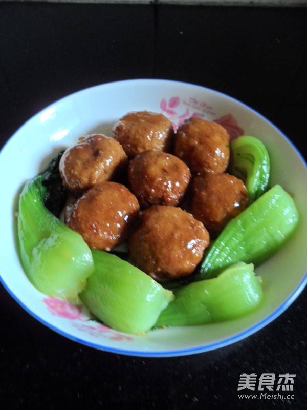 Braised Vegetarian Meatballs recipe