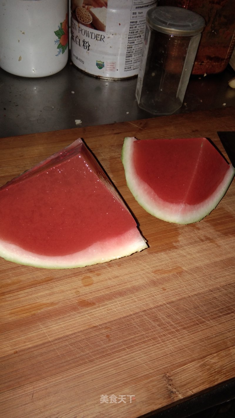 Delicious Watermelon Jelly recipe