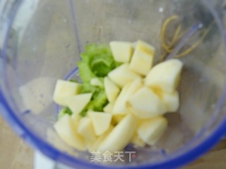 Summer Refreshing Drink to Remove The Fire---bitter Gourd Apple Drink recipe