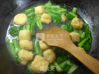 Oily Tofu, Vermicelli, Vegetable Core recipe