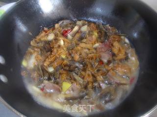 [hunan Cuisine] Braised Fish with Salted Vegetables and Bacon recipe