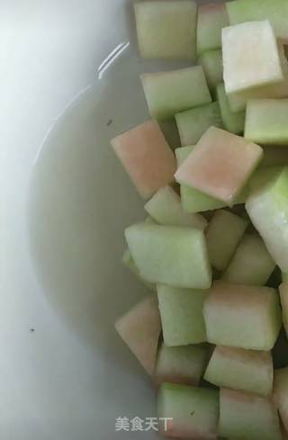 Sweet and Sour Watermelon Rind recipe
