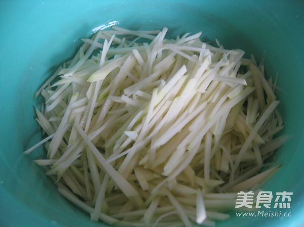 Vinegar Shredded Potatoes recipe