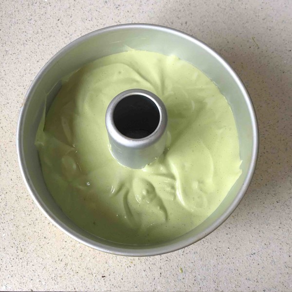 Spinach Chiffon Cake recipe