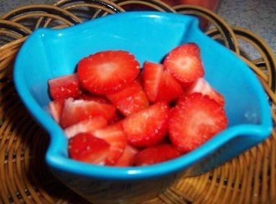 Strawberry Honey Yogurt recipe