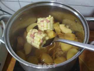 Cordyceps Flower Glutinous Corn Soup recipe