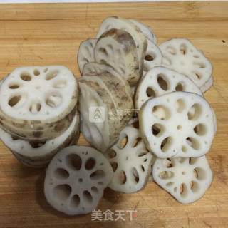 Fried Lotus Root Slices recipe