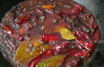 Homemade Spicy Mandarin Duck Hot Pot Base recipe