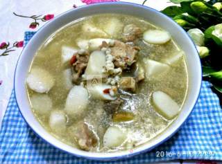 Yam Coix Rib Soup recipe