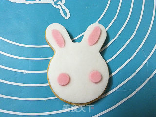 Super Cute Little Cute Rabbit Fondant Biscuits recipe