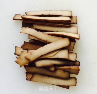 Dried Tofu with Cold Dressing recipe