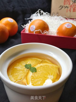 【dessert】steamed Orange with Rock Sugar recipe