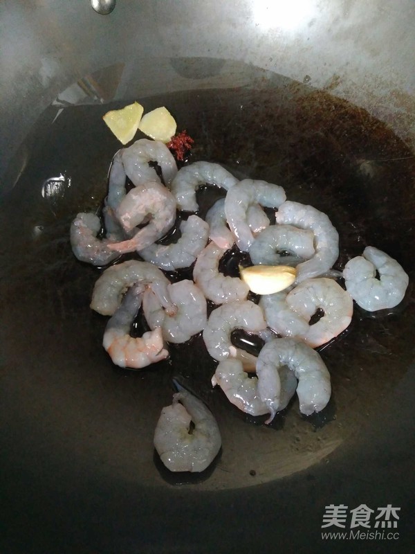 Stir-fried Shrimp with Broccoli recipe