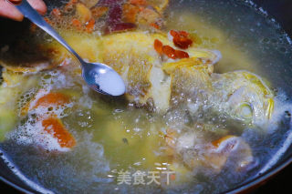 ~tangerine Peel Yellow Fish Soup~ recipe