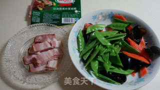 [homel is As Delicious As 18, and The "banquet" Surprises Four People] Family Fun-classic Fried Bacon recipe