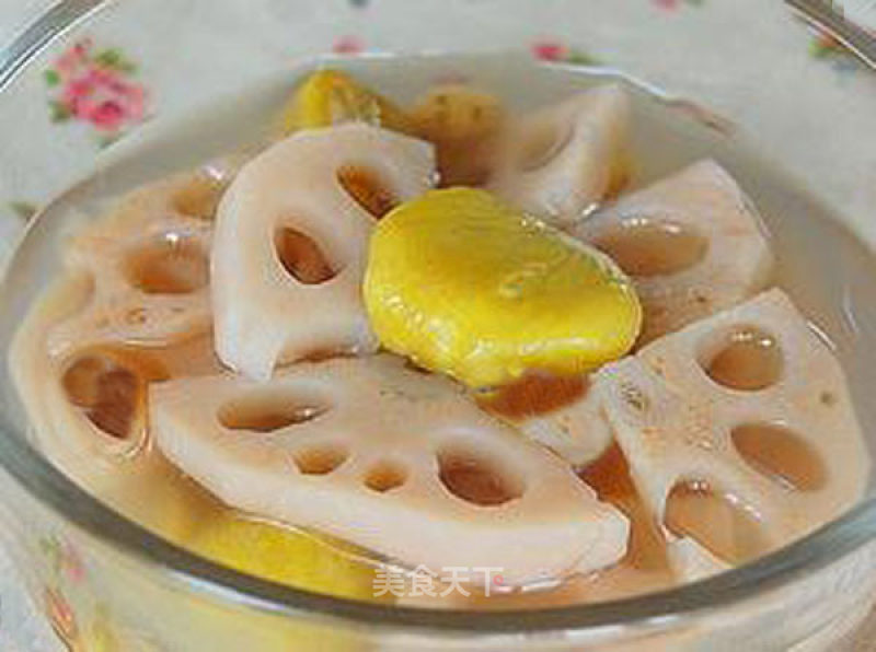 Lotus Root Stewed Chestnut recipe