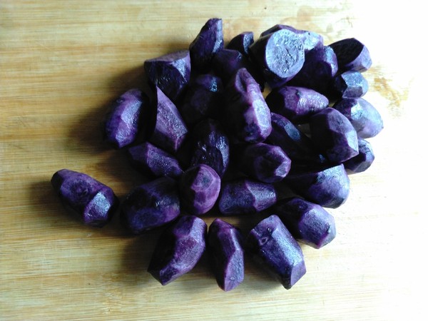Purple Potato Roast Chicken recipe