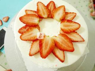 #aca Baking Star Competition #strawberry Flower Cake recipe