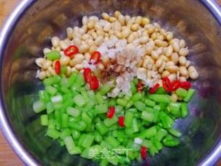 【summer Cold Dishes】---soybean Mouth with Choy Sum recipe