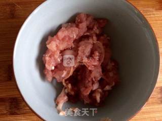 Stir-fried Diced Minced Pork recipe