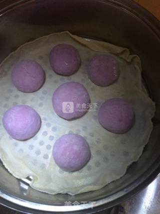 Milky Purple Sweet Potato Bean Paste recipe