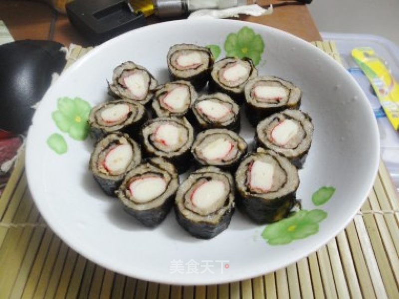 Pork Version-seaweed Rolls recipe