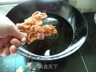 Fried Spicy Beef Skewers recipe