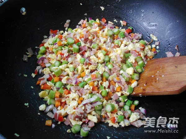 Five Egg Fried Rice recipe