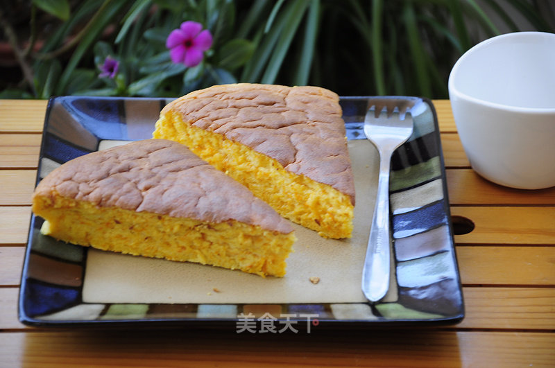 Sweet and Nutritious Pumpkin Swiss Cake recipe