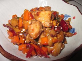 Spring Plum, Simple and Quick Version [spicy Chicken] recipe