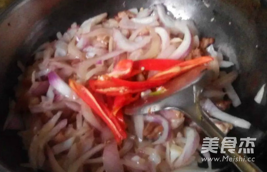 Fried Pork with Onion recipe