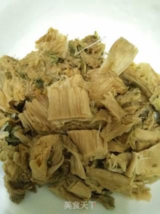 Dried Cabbage Stewed Frozen Tofu recipe