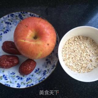 Apple Red Date Oatmeal recipe