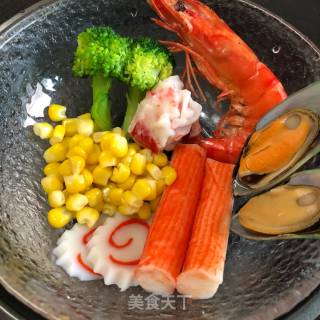 Japanese Style Seafood Ramen recipe